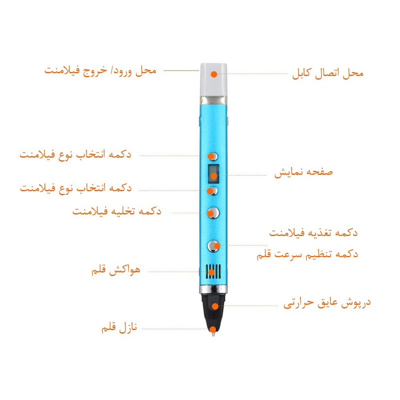 قلم طراحی سه بعدی مای ریول مدل RP-100C