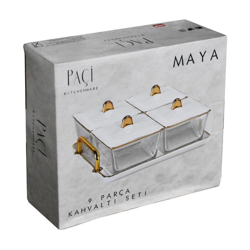 قندان پاچی مدل MAYA2 مجموعه 3 عددی