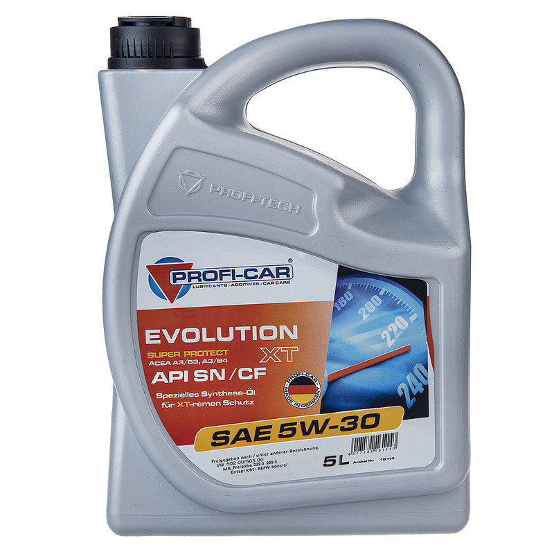 روغن موتور خودرو پروفی کار مدل EVOLUTION XT 5W-30 حجم 4 لیتر