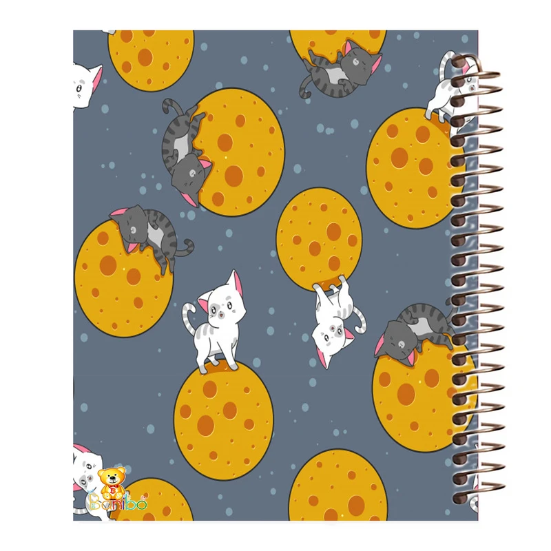 دفتر نقاشی 100 برگ سیمی بانیبو مدل گربه کد 3104