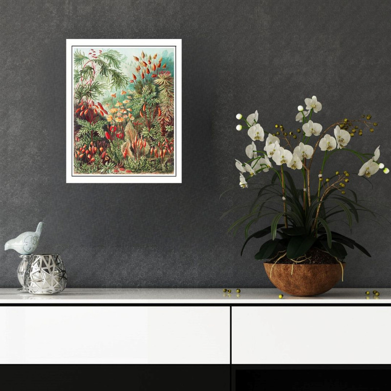 پوستر مدل چاپ اشکال هنری در طبیعت  