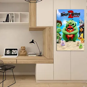 تابلو شاسی کودک مدل Angry Birds کد 40