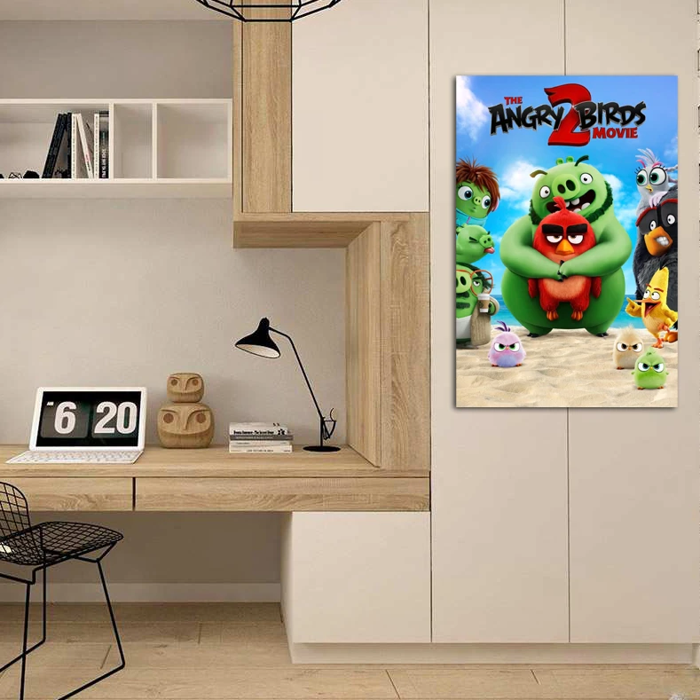 تابلو شاسی کودک مدل Angry Birds کد 40