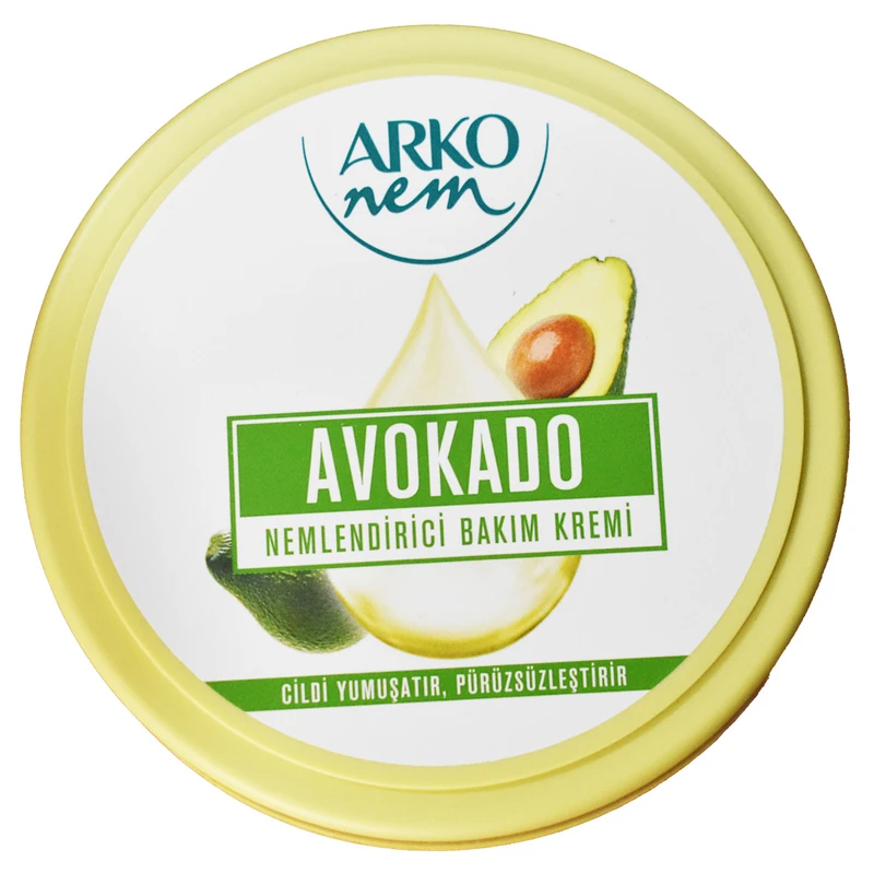 کرم مرطوب‌کننده دست، صورت آرکو نم مدل Avokado مناسب برای انواع پوست حجم 150 میلی‌لیتر
