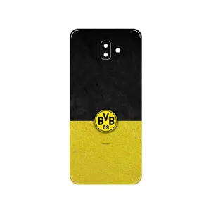 MAHOOT Borussia Dortmund FC Cover Sticker for Samsung Galaxy J6 Plus
