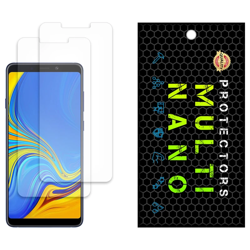 محافظ صفحه نمایش مات مولتی نانو مدل X-S2M مناسب برای گوشی موبایل سامسونگ Galaxy A9S بسته دو عددی