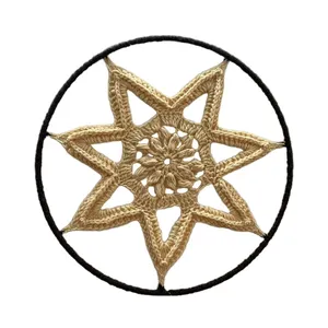 دیوارکوب بافتنی مدل ستاره