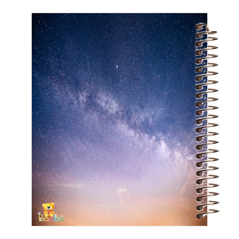 دفتر نقاشی 50 برگ بانیبو مدل کهکشانی  کد 445
