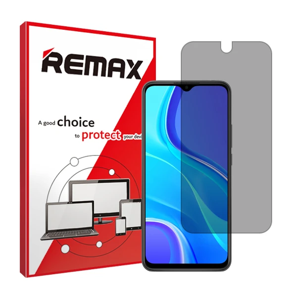 محافظ صفحه نمایش حریم شخصی ریمکس مدل HyPRV مناسب برای گوشی موبایل شیائومی Redmi 9