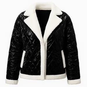 کاپشن زنانه مدل سیلیکونی داخل خز