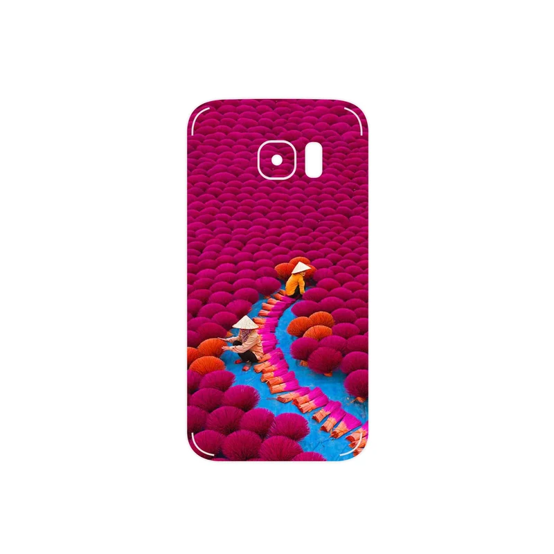 برچسب پوششی ماهوت مدل Vietnam Incense Wood Farms مناسب برای گوشی موبایل سامسونگ Galaxy S7