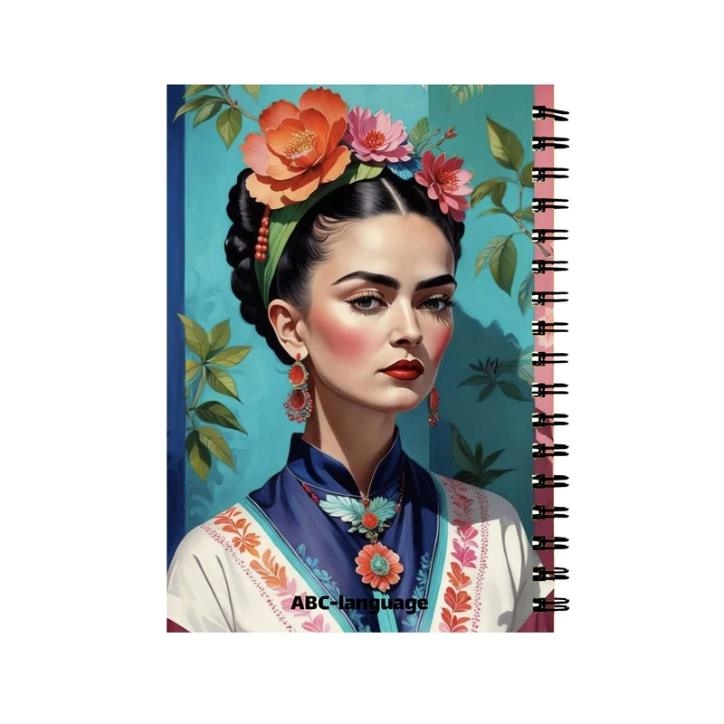 دفتر زبان 60 برگ مدل فریدا کد 89