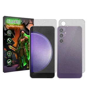 Guard Tough model matte screen protector suitable for Samsung Galaxy S23 FE mobile phone along with the back protector