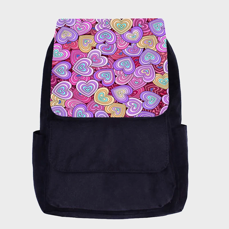 کوله پشتی مدرسه مدل قلبی کد DKKP53