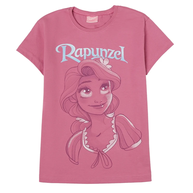 تیشرت دخترانه بانی نو مدل Rapunzel