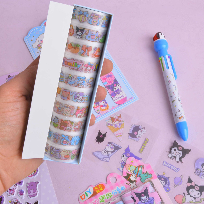 بسته لوازم تحریر مدل کرومی مجموعه 22 عددی