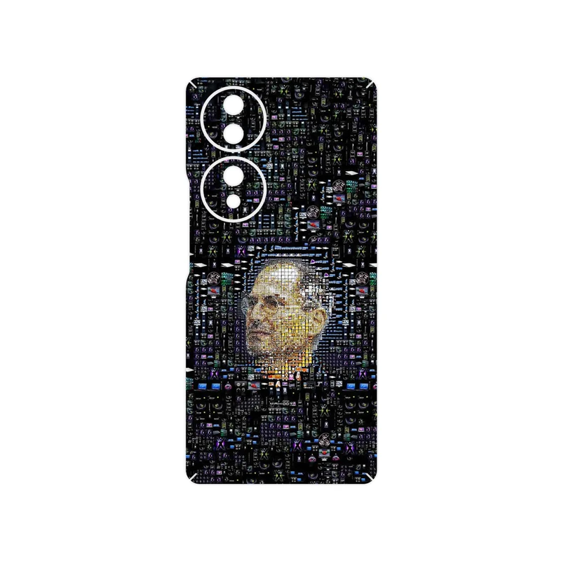 برچسب پوششی ماهوت مدل 2 Collage of Steve Jobs مناسب برای گوشی موبایل آنر 70