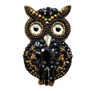 گل سینه زنانه مدل جغد E