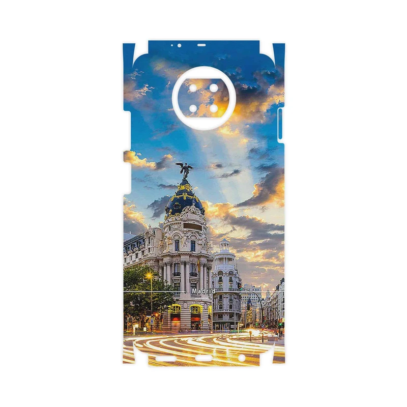برچسب پوششی ماهوت مدل City of Madrid-FullSkin مناسب برای گوشی موبایل شیائومی Redmi Note 9T