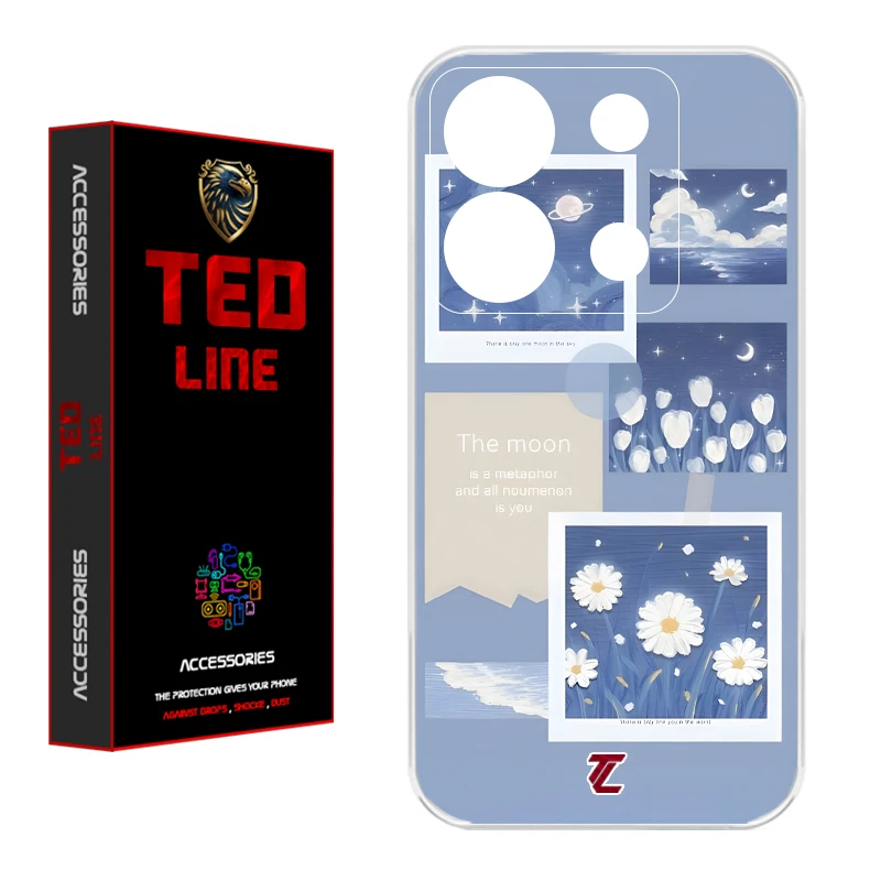 کاور تدلاین طرح بابونه کد 1203 مناسب برای گوشی موبایل شیائومی Redmi Note 13 Pro 5G / Poco X6