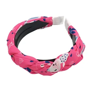 تل مو دخترانه مدل گیسبافت طرح خرگوش كد PRC125-PK