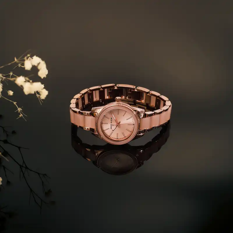 ساعت مچی عقربه ای زنانه آنه کلین مدل AK/3212-Senator Edition به همراه گردنبند