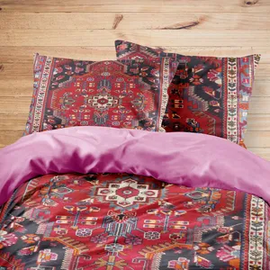 سرویس روتختی مدوپد طرح فرش تویسرکان مدل C-Toyserkan03 یک نفره 4 تکه