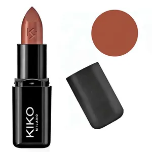 رژ لب جامد براق کیکو میلانو مدل Smart رنگ قهوه‌ای گرم شماره 432