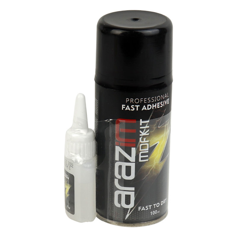 چسب 123 آرازیم مدل MDF KIT حجم 100 میلی لیتر چسب 123 آرازیم مدل MDF KIT حجم 100 میلی لیتر