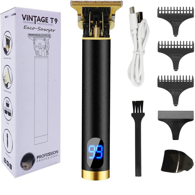 ماشین اصلاح موی سر و صورت وینتیج مدل T9 LED Plus ماشین اصلاح موی سر و صورت وینتیج مدل T9 LED Plus