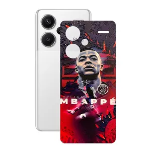 Glass cover sticker Mbappé design suitable for Xiaomi Redmi Note 13 Pro Plus mobile phone