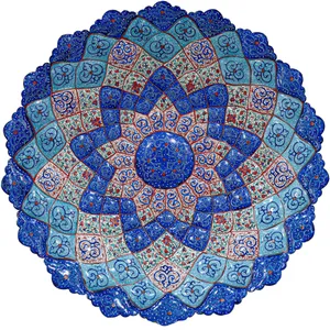 بشقاب مینا کاری کد 39p6w700