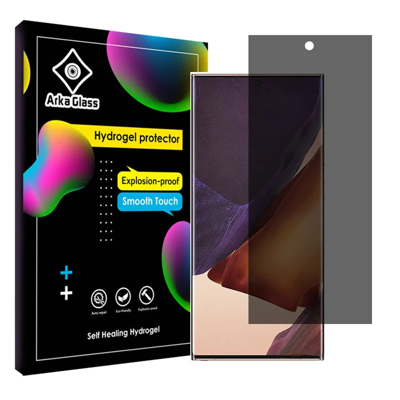 محافظ صفحه نمایش حریم شخصی آرکا گلس مدل Tough مناسب برای گوشی موبایل سامسونگ Galaxy Note20 Ultra 5G