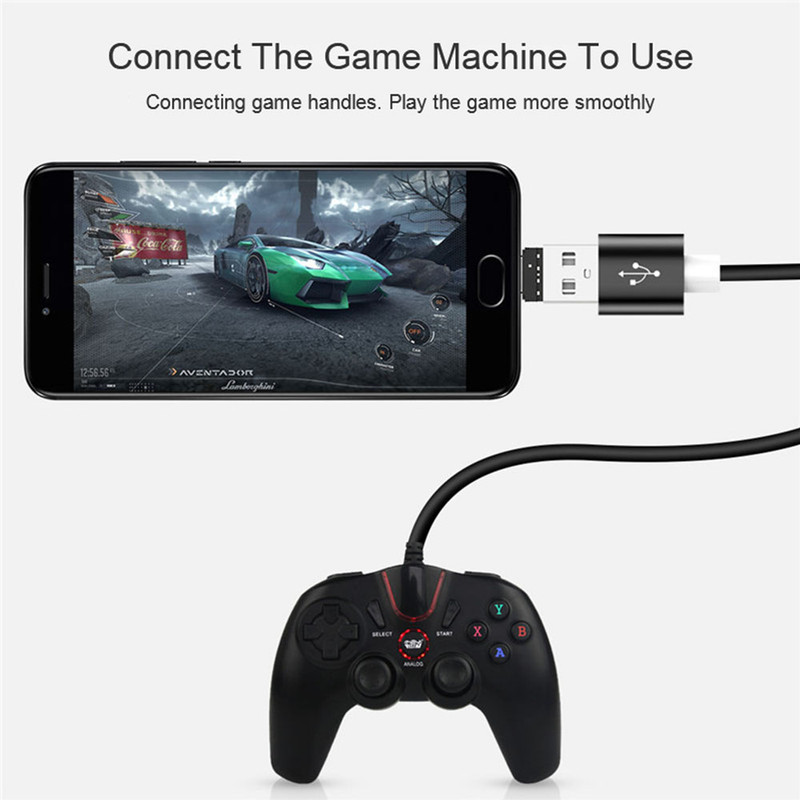 مبدل USB به USB-C کد OTG-AC102 بسته 2 عددی