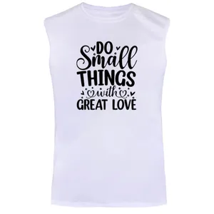 تاپ مردانه مدل MOTIVATIVE TEXT کد B545 رنگ سفید