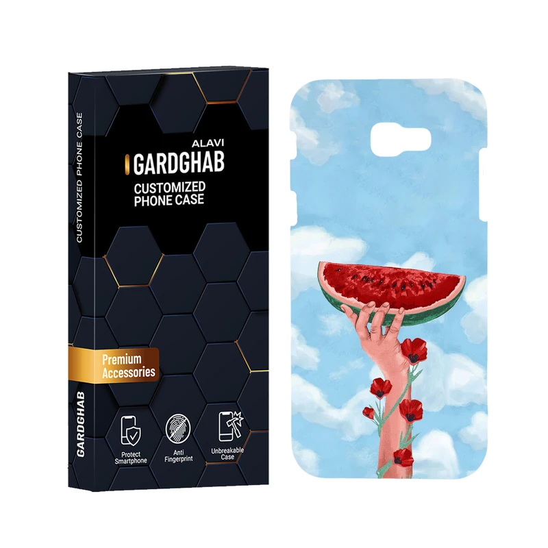 کاور گارد قاب علوی مدل هنری مناسب برای گوشی موبایل سامسونگ Galaxy A7 2017 / A720