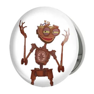 آینه جیبی خندالو طرح انیمیشن سیاره گنج Treasure Planet مدل تاشو کد 13766 
