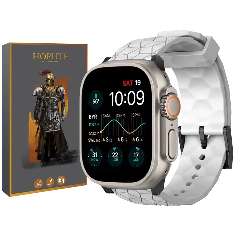 بند هاپلایت مدل Rhombus HL مناسب برای ساعت هوشمند گرین لاین Ultra 49 میلیمتری