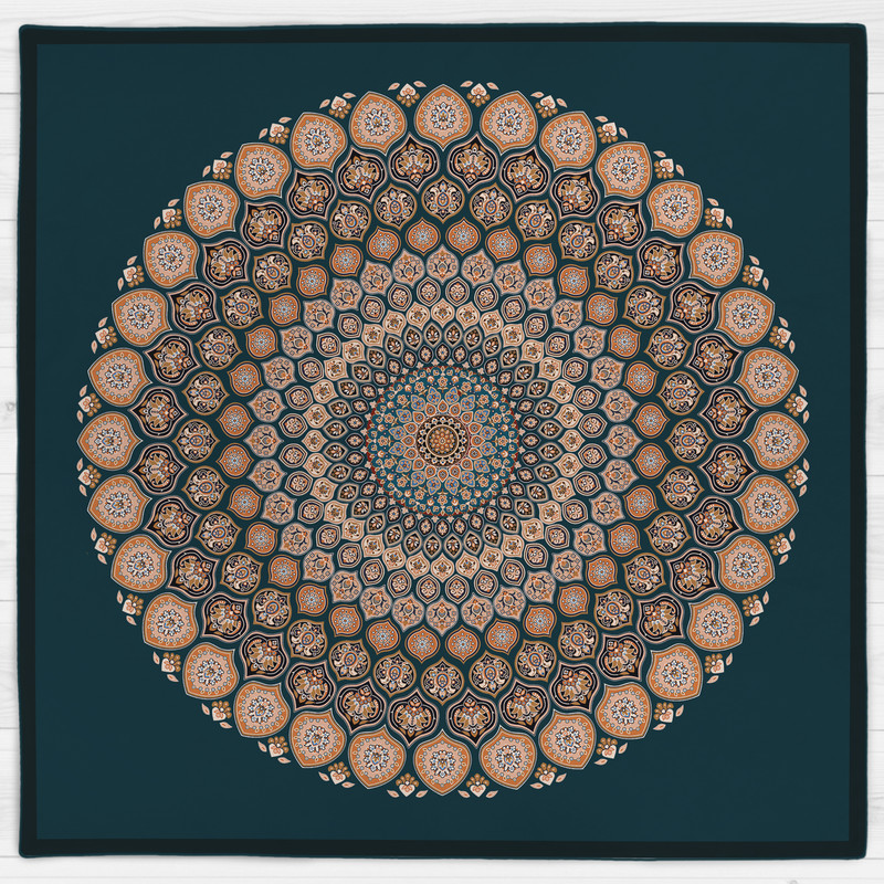 رومیزی طرح سنتی کد 140093