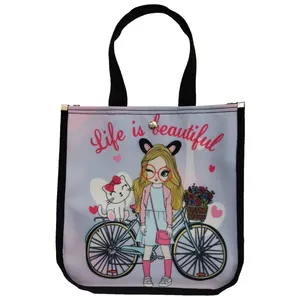 ساک دستی مدل کودک طرح دوچرخه