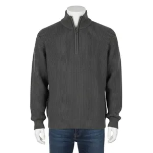 پلیور یقه ایستاده مردانه مدل ساده