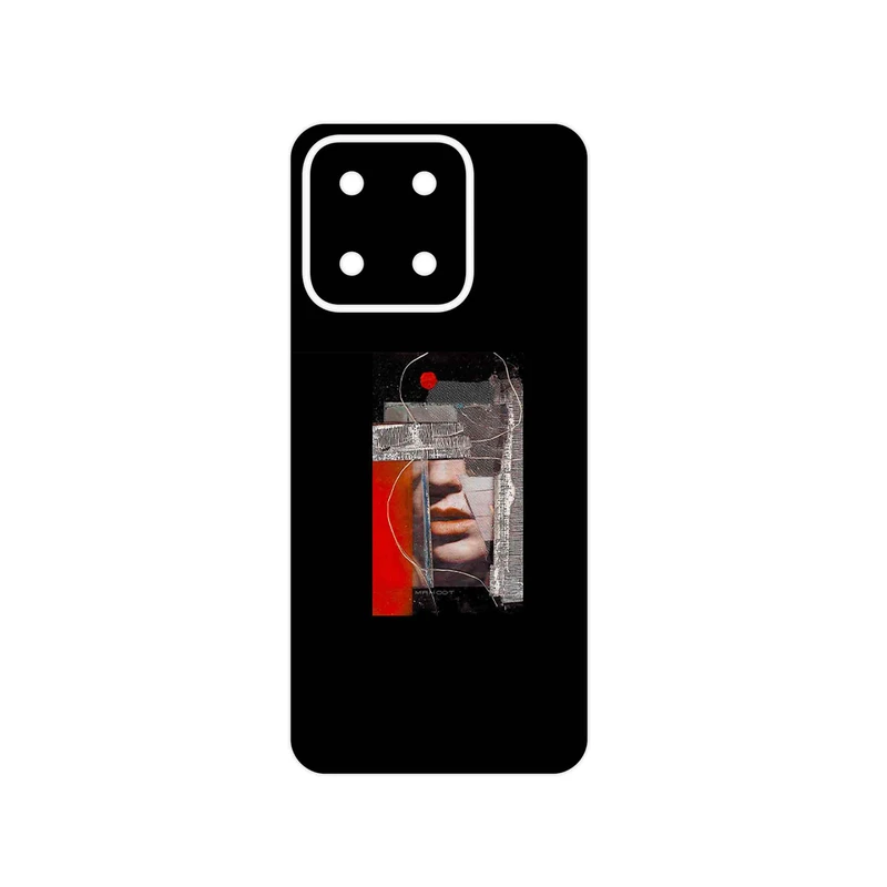 برچسب پوششی ماهوت مدل Collage of Mouth مناسب برای گوشی موبایل آنر X5b Plus