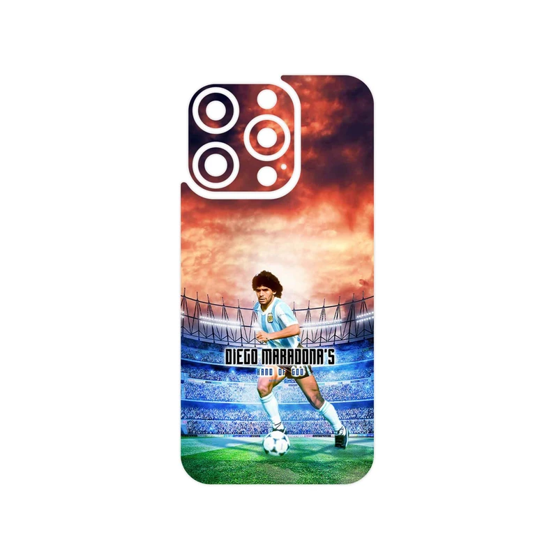 برچسب پوششی ماهوت مدل Diego Maradona مناسب برای گوشی موبایل اپل iPhone 15 Pro
