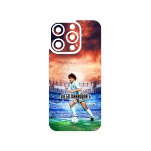 MAHOOT Diego Maradona Cover Sticker for Apple iPhone 15 Pro
