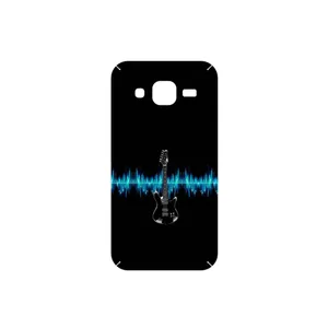 MAHOOT Electric Guitar Cover Sticker for Samsung Galaxy Core Prime
