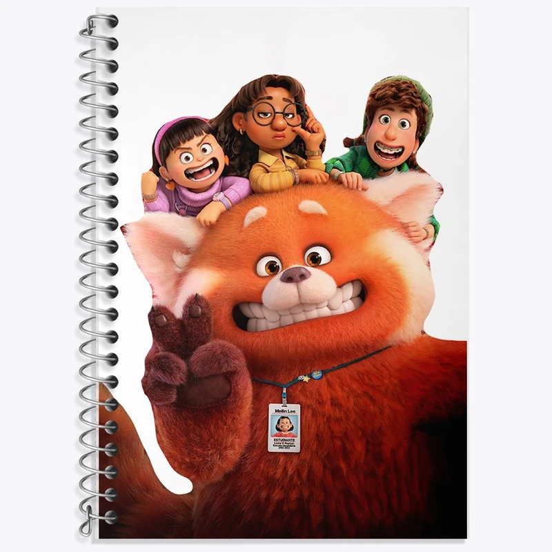 دفتر زبان 50 برگ خندالو مدل سه خط طرح قرمز شدن کد F2245