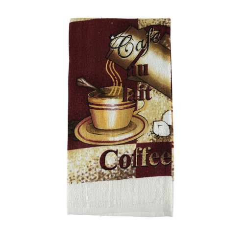 دستمال آشپزخانه کد Twl-coffeeBW