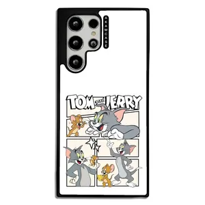 AKAM AMC-WSGS22U-TOM & JERRY1 Cover For Samsung Galaxy S22 Ultra