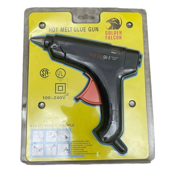 دستگاه چسب حرارتی گلدن فالکون مدل GG-5 60W