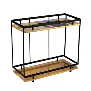 شلف رومیزی مدل چوب فلز کد un-2927